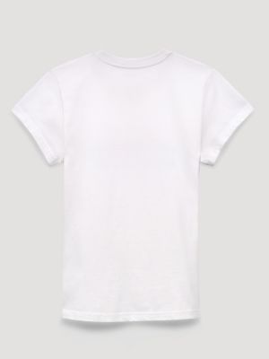Women's Nobody's Darlin' Shrunken Band Tee in Bright White alternative view 3