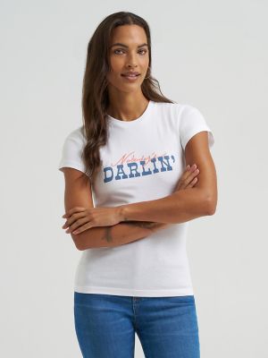 Women's Nobody's Darlin' Shrunken Band Tee