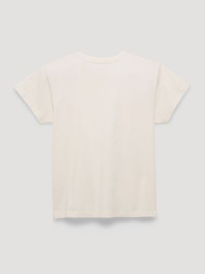 Women's Too Hot Retro Regular Fit Tee in Egret alternative view 3