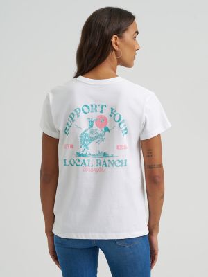 Women's Local Ranch Retro Regular Fit Tee