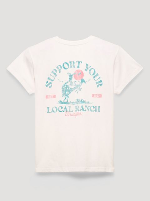 Женские футболки Wrangler Women's Local Ranch Retro Regular Fit Tee