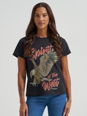 Women's Spirit Eagle Retro Regular Fit Tee