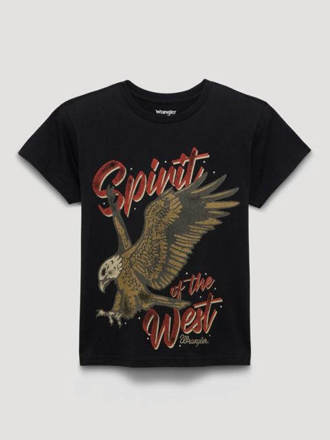 Женские футболки Wrangler Women's Spirit Eagle Retro Regular Fit Tee