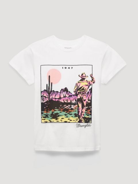 Женские футболки Wrangler Women's Desert Vista Retro Regular Fit Tee