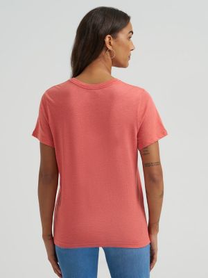 Women's W Rodeo Reg Fit Tee in Burnt Sienna alternative view 2