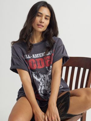 Women's  All American Rodeo Oversized Tee