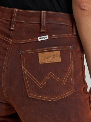Women's Velvety Trousers in Cinnamon Chill alternative view 6