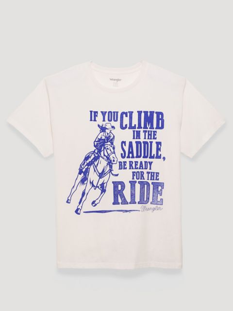 Женские футболки Wrangler Women's Ready For The Ride Oversized Tee