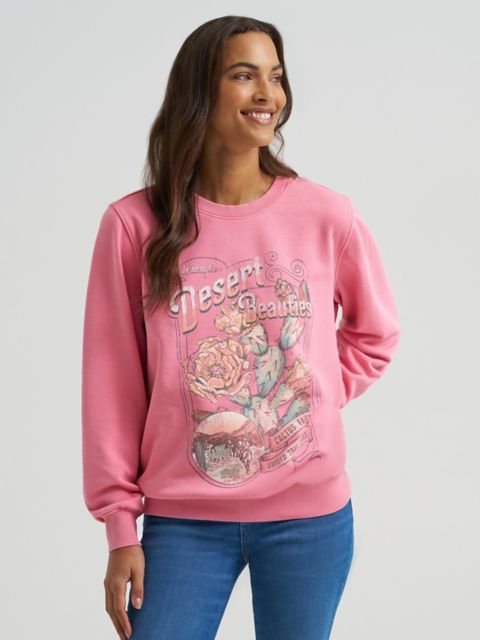 Женские худи Wrangler Women's Desert Beauties Fleece Sweatshirt