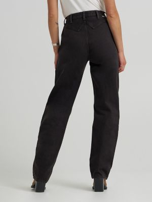 Women's Sleek Barrel Jean in Black Chocolate