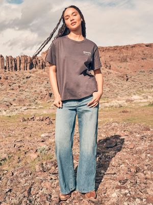 Women's Low Rise Super Baggy Jean