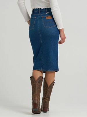 Women's Denim Pencil Skirt | NEW & FEATURED | Wrangler®