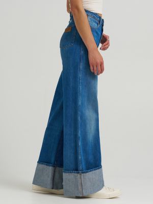Women's Cuffed Trouser Jean in Rodeo Ridge