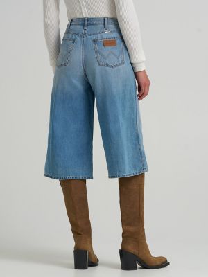 Women's Denim Culotte