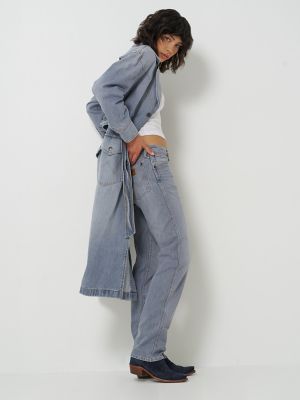 【23AW NEW】LOEWE_women / ブートレッグ ジーンズ / charcoal 23AW NEW】LOEWE_women / ブートレッグ ジーンズ / charcoal