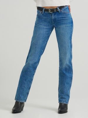 Women's Low Rise Cowboy Jean in Lasso Lagoon