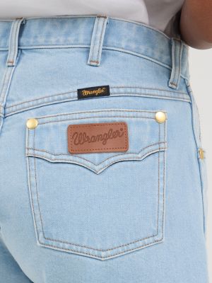 Wrangler® x Yellow Rose by Kendra Scott Reworked Short in Prairie Wash alternative view 5