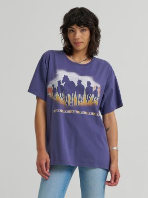 Women's Vintage Horse Graphic Tee