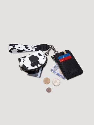 Cow Print Card and Wallet Set