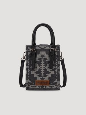 Laser Cut Printed Square Cross Body