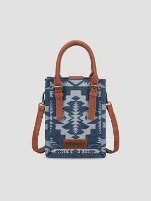 Laser Cut Printed Square Cross Body