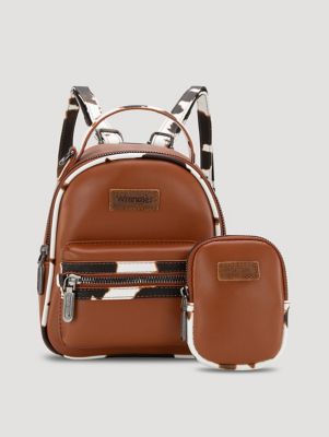 Backpack with Cow Trim