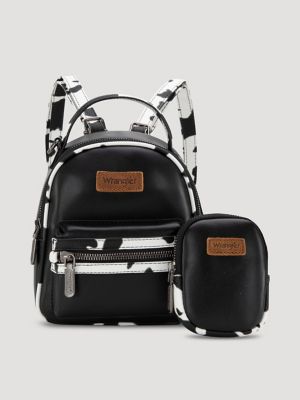Backpack with Cow Trim