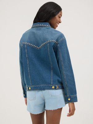 Wrangler® x Yellow Rose by Kendra Scott Studded Jacket | TODAY'S