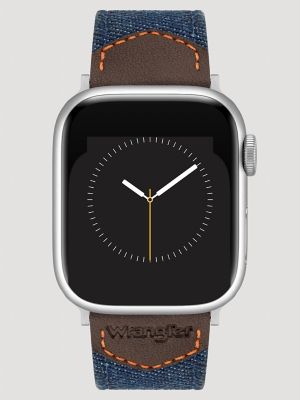 Denim Leather Universal Watchband