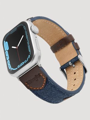 Denim Leather Universal Watchband