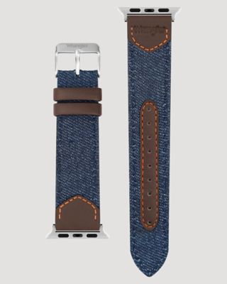 Denim Leather Universal Watchband