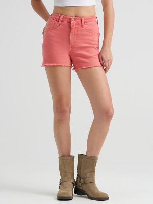 Women's Wrangler&reg; Colorwash Cowboy Short in Jasper