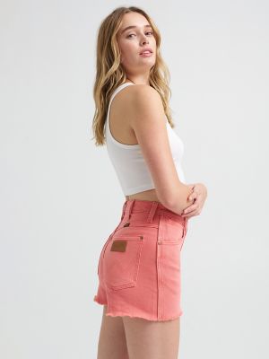 Women's Wrangler&reg; Colorwash Cowboy Short in Jasper