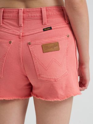 Women's Wrangler&reg; Colorwash Cowboy Short in Jasper