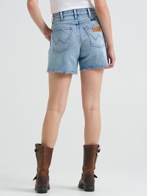 Women's Wrangler&reg; Mid-Length Cowboy Short in Blissful
