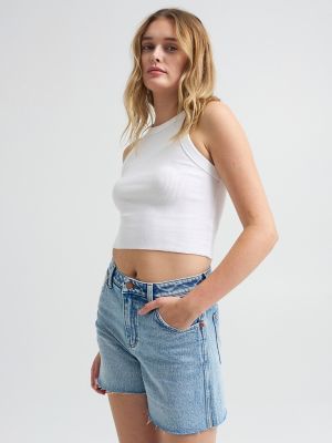 Women's Wrangler&reg; Mid-Length Cowboy Short in Blissful