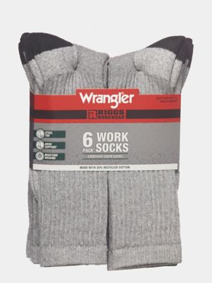 RIGGS Workwear&reg; Ultra Dry Crew Sock (6-Pack)