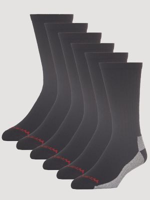 RIGGS Workwear® Ultra Dry Crew Sock (6-Pack)