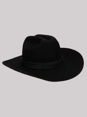 Men's Leather Band Cowboy Hat