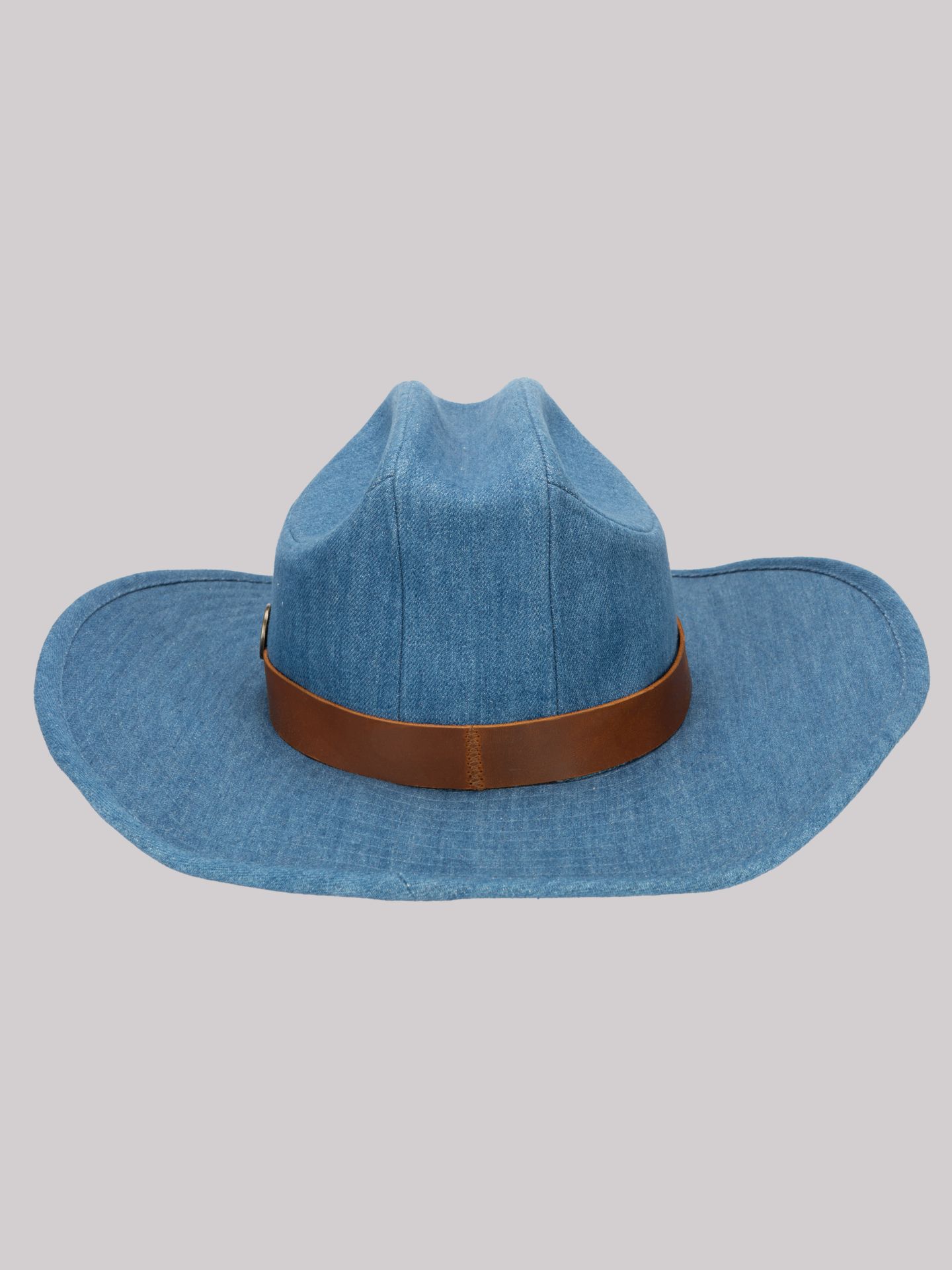 Женский головной убор Wrangler Denim Pocket Cowboy Hat, цвет: Синий — фото 4