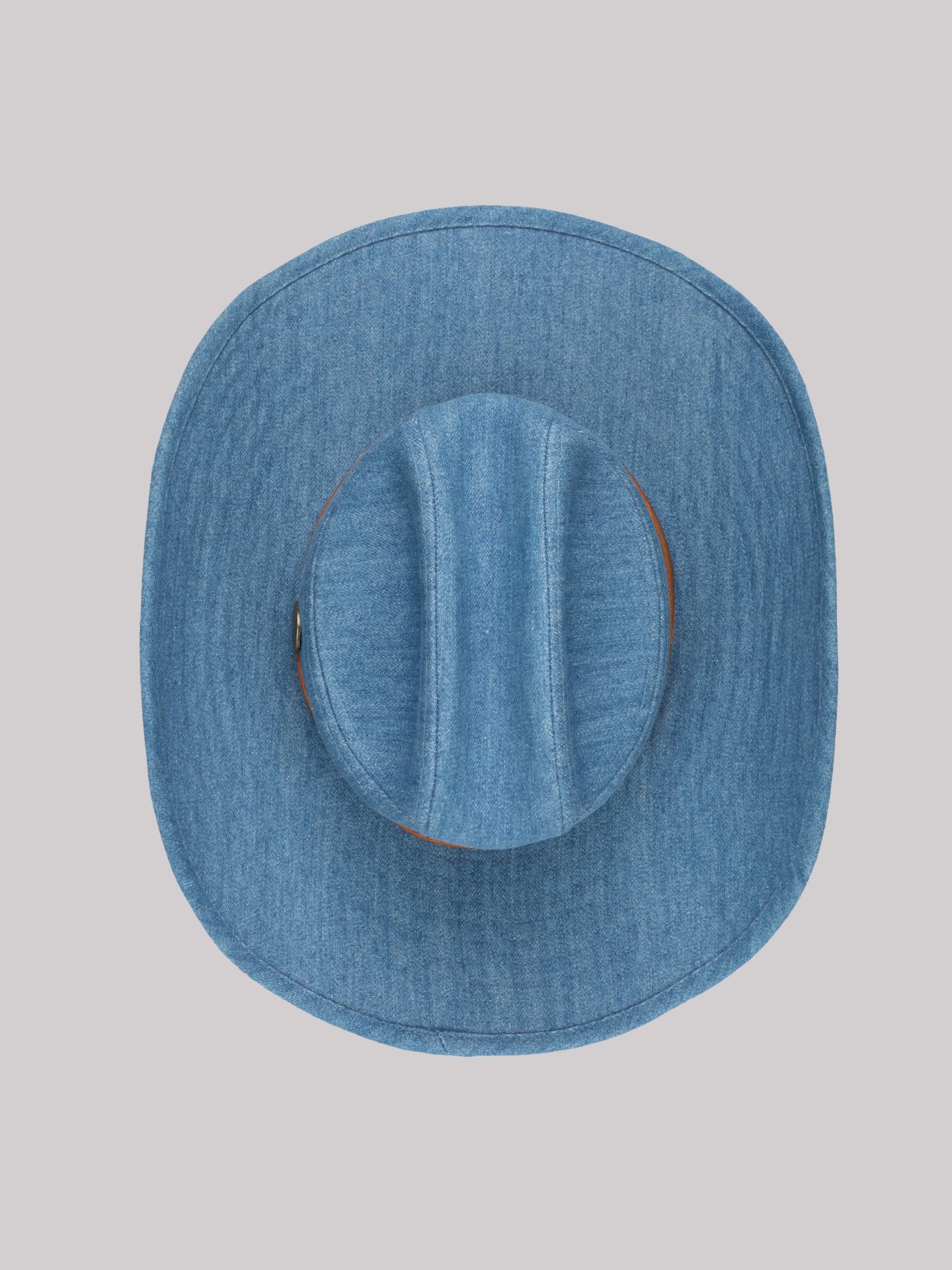 Женский головной убор Wrangler Denim Pocket Cowboy Hat, цвет: Синий — фото 5
