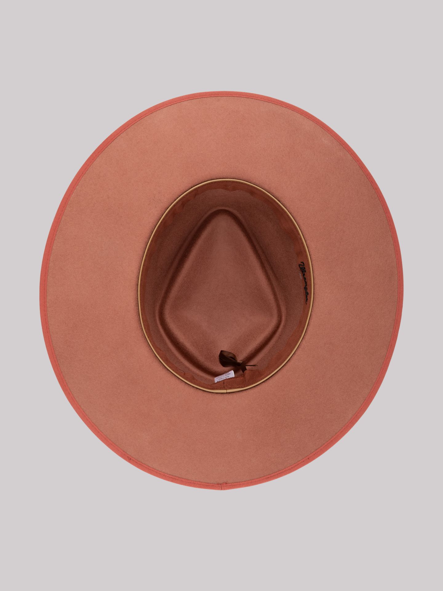 Женский головной убор Wrangler Silk Band Cowboy Hat, цвет: Светлый коричневый — фото 3