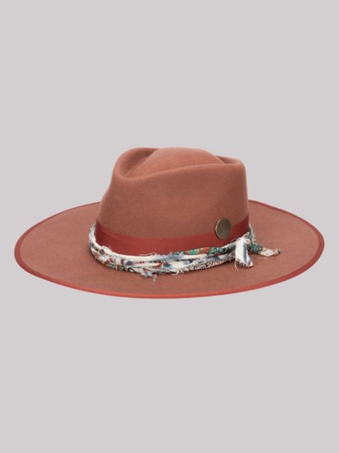 Женские головные уборы Wrangler Women's Silk Band Cowboy Hat