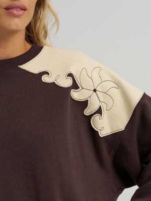 Wrangler x Lainey Wilson French Terry Crew Pullover | NEW | Wrangler®