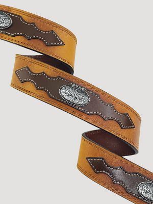Men's Concho Distressed Leather Belt