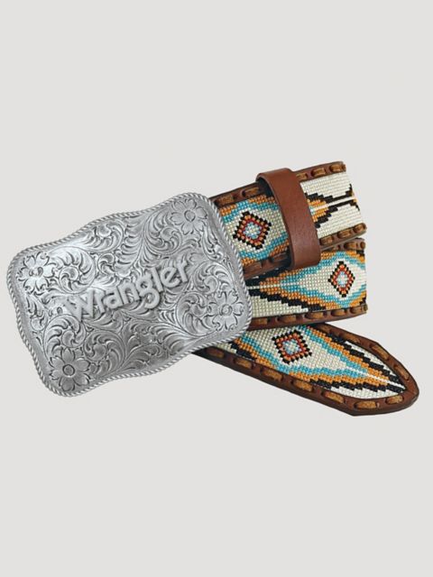 Женские ремни Wrangler Women's Southwest Embroidered Belt