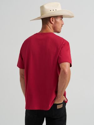 Wrangler x Coors Logo T-Shirt in Banquet Red