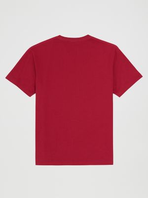 Wrangler x Coors Logo T-Shirt in Banquet Red