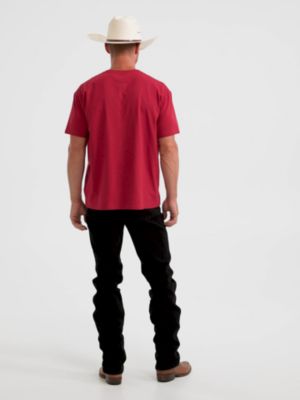 Wrangler x Coors Logo T-Shirt in Banquet Red alternative view