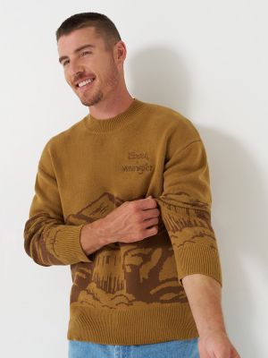 Wrangler x Coors Sweater in Dijon alternative view 4